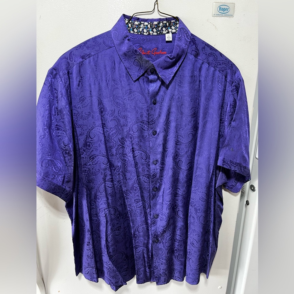 Men’s Robert Graham short sleeve shirt 4XL